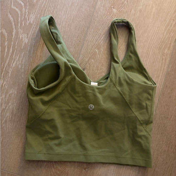 Lululemon Athletica Green sports top - Picture 2 of 2